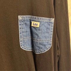 Lee リー デニムポケット ロングスリーブ Tシャツ Lサイズの画像