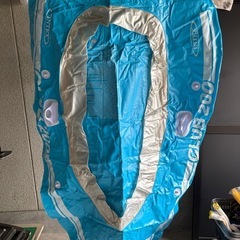 【新品】エアボート オール・空気入れ付の画像