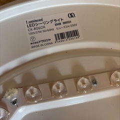 ドウシシャシーリングライト　照明の画像