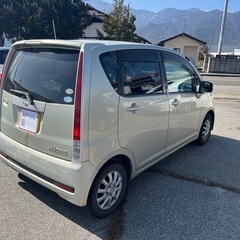 ムーブ19年　プゥシユスタート　車検8年10月　走行108100km.の画像