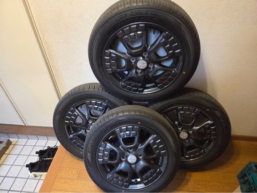 新型デリカミニ165/60/154本純正アルミホイールタイヤ15インチセット 新型デリカミニ165/60/154本純正アルミホイールタイヤ15インチセット