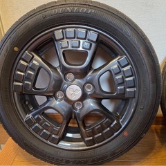 新型デリカミニ4本純正アルミホイールタイヤ15インチセットの画像