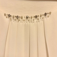 入学式卒業式 ブラウス　美品　Mサイズの画像