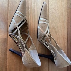 MORGAN ピンヒール　パンプス　23.5の画像