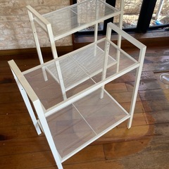 白メッシュラック 2個セット 美品1000円の画像
