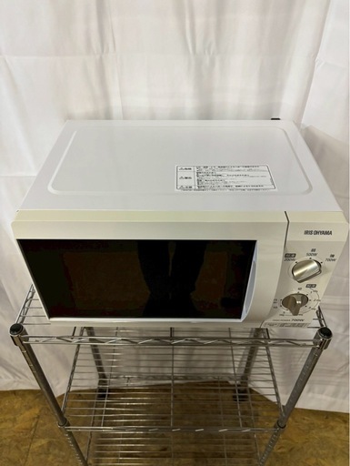 【成約済み】【6ヶ月保証】アイリスオーヤマ 電子レンジ IMB-F184-5 2022年製 18L