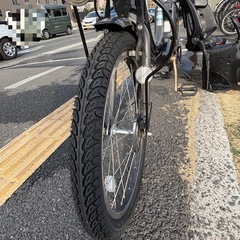 中古20㌅ブリヂストン電動アシスト自転車　8.7Ah 大阪　054の画像