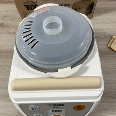 マイコン餅つき機力もちＢＳ_ＥＤ１０_ＷＡホワイトの画像