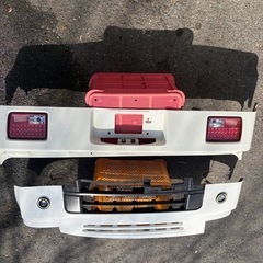 DA64V純正加工前後バンパーの画像