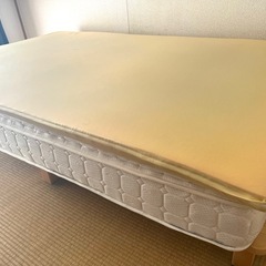 ᝰ✍︎꙳⋆3/3まで引き取りできる方限定♡セミダブルすのこベット&マットレス＋トゥルースリーパー！の画像
