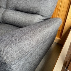 配達可【2人掛けソファ】クリーニング済み【管理番号0223】野の画像