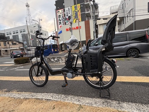 001中古20㌅Panasonic電動アシスト自転車　13.2Ah4点灯　大阪　001