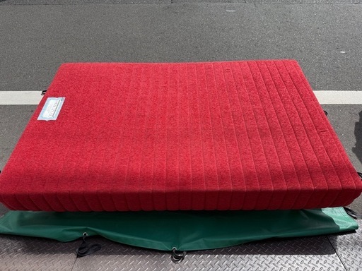 【決まりました】大101 FRANCE BED セミダブル 脚付き RED フランスベッド ORIGINAL