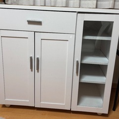 【交渉中】カップボード ホワイト の画像