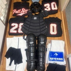 野球⚾️　キャッチャープロテクターセットの画像