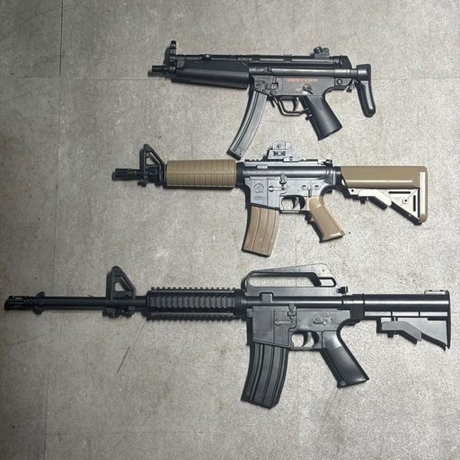 東京マルイ M933 MP5 A5 M4A1カービン 3丁 セット 10歳以上
