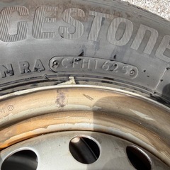 12インチ 145/80R12 中古タイヤ4本の画像