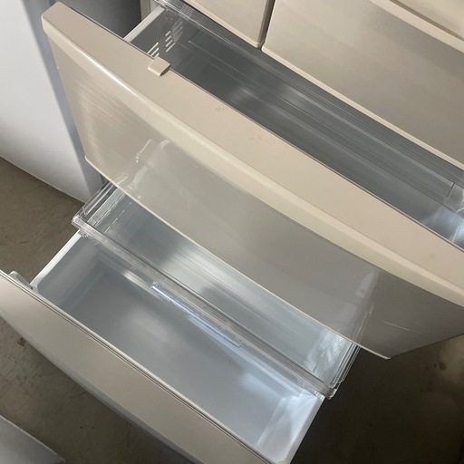 Panasonic 2015年製6ドアトップユニット冷蔵庫 NR-FVM470S (中古店不