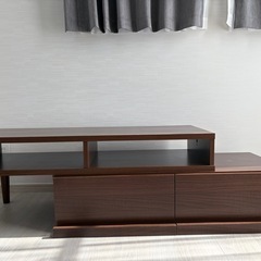 テレビボード　伸縮付き！の画像