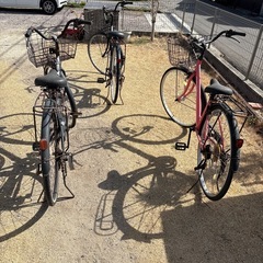 自転車　27インチ　三台まとめて　
の画像