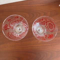 ペアおしゃれグラスの画像