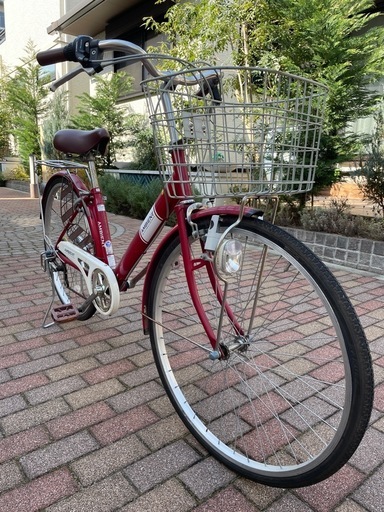26インチ・5段変速自転車