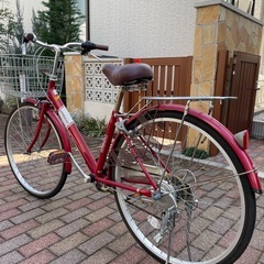 26インチ・5段変速自転車の画像