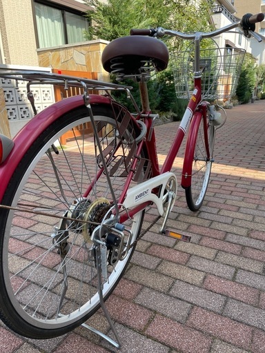 26インチ・5段変速自転車