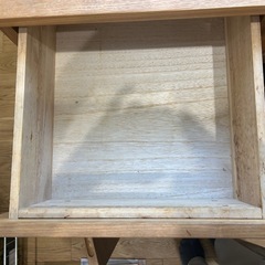 無印良品　　木製キャビネットの画像