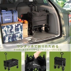 折りたたみ式キャリーワゴン の画像