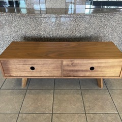 テレビボード　インテリアに馴染むやさしいウッドデザインの画像