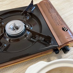 カセットコンロ　土鍋の画像