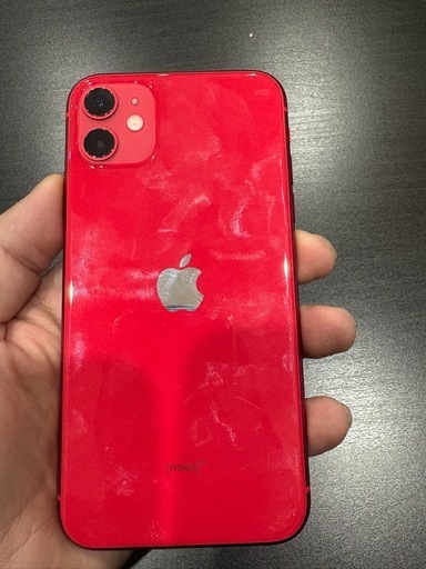iPhone11 64GB レッド　77%