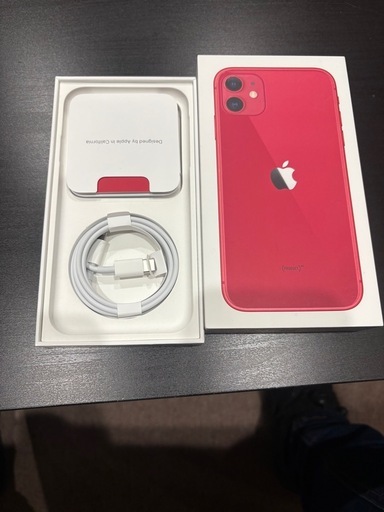 iPhone11 64GB レッド　77%