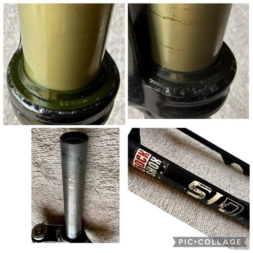 ☆中古品 ROCK SHOX SID RACE Carbonモデル☆ Rock Shox SID World Cup Dual Air 26