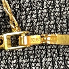 k18喜平ネックレス6面Wの画像