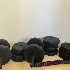 créer ダンベル 可変式 ※40kg バーベルの画像