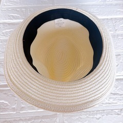 ストローハット　帽子　キャップ　　の画像