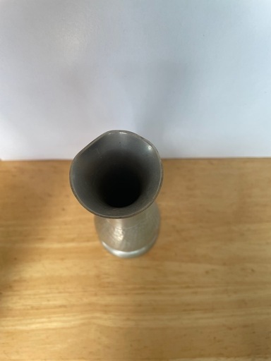 アンティーク錫製花瓶