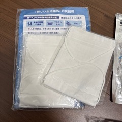 布マスク　アベノマスク、ピエクレックスなどいろいろ。の画像