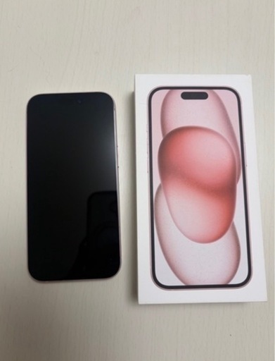 最終値下げiPhone15 256GB ピンク simフリー