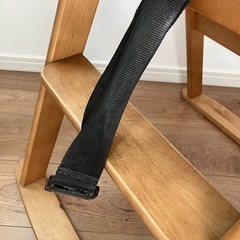 子ども用木製ハイチェアの画像