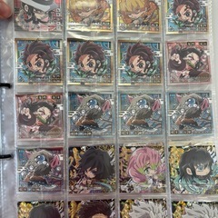 鬼滅の刃ウエハース　55枚シールセットの画像