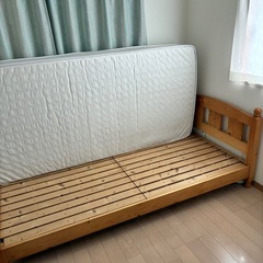 ②シングル★マットレス&フレームの画像