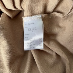 サイズMベージュカットソーの画像