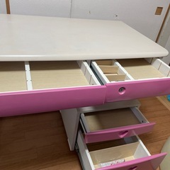 《お取引先決定》学習机　サイドテーブル　デスクの画像