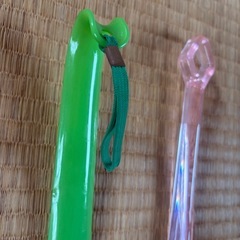 長柄靴べら2本まとめての画像