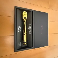 nepros ソケットレンチ ラチェットハンドル ipゴールドの画像