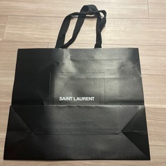 SAINT LAURENT ショップ袋の画像