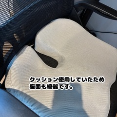 【東大阪市 長田】黒 デスクチェア／美品の画像